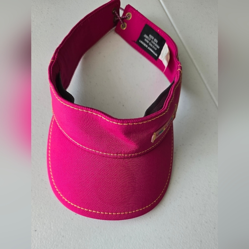 Under Armour sport visor pink
